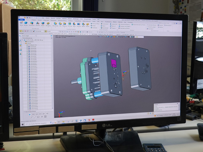 Konstruktion am CAD-Arbeitsplatz
