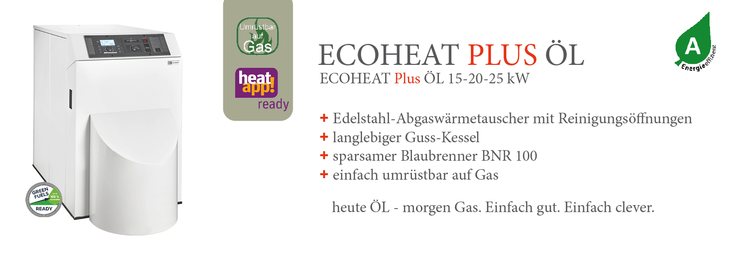 ECOHEAT Plus Öl-Brennwertgerät