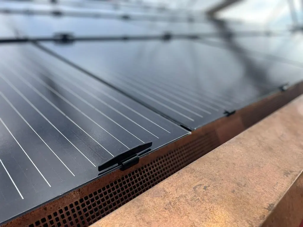 Solaranlage auf Schrägdach