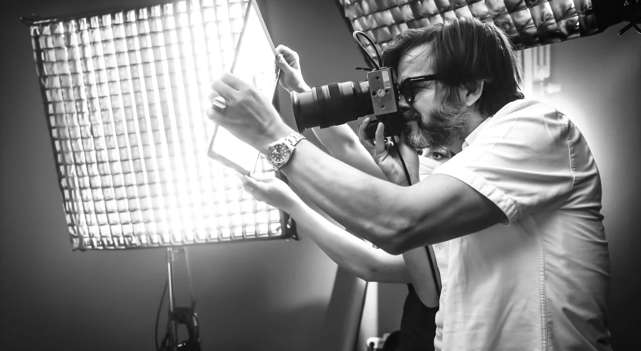 Carpetlight CL8x8 im Studio-Set mit Kristian Schuller