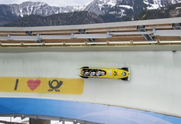 Befliegung Bobbahn Königssee