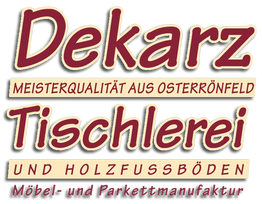 Dekarz Tischlerei Logo