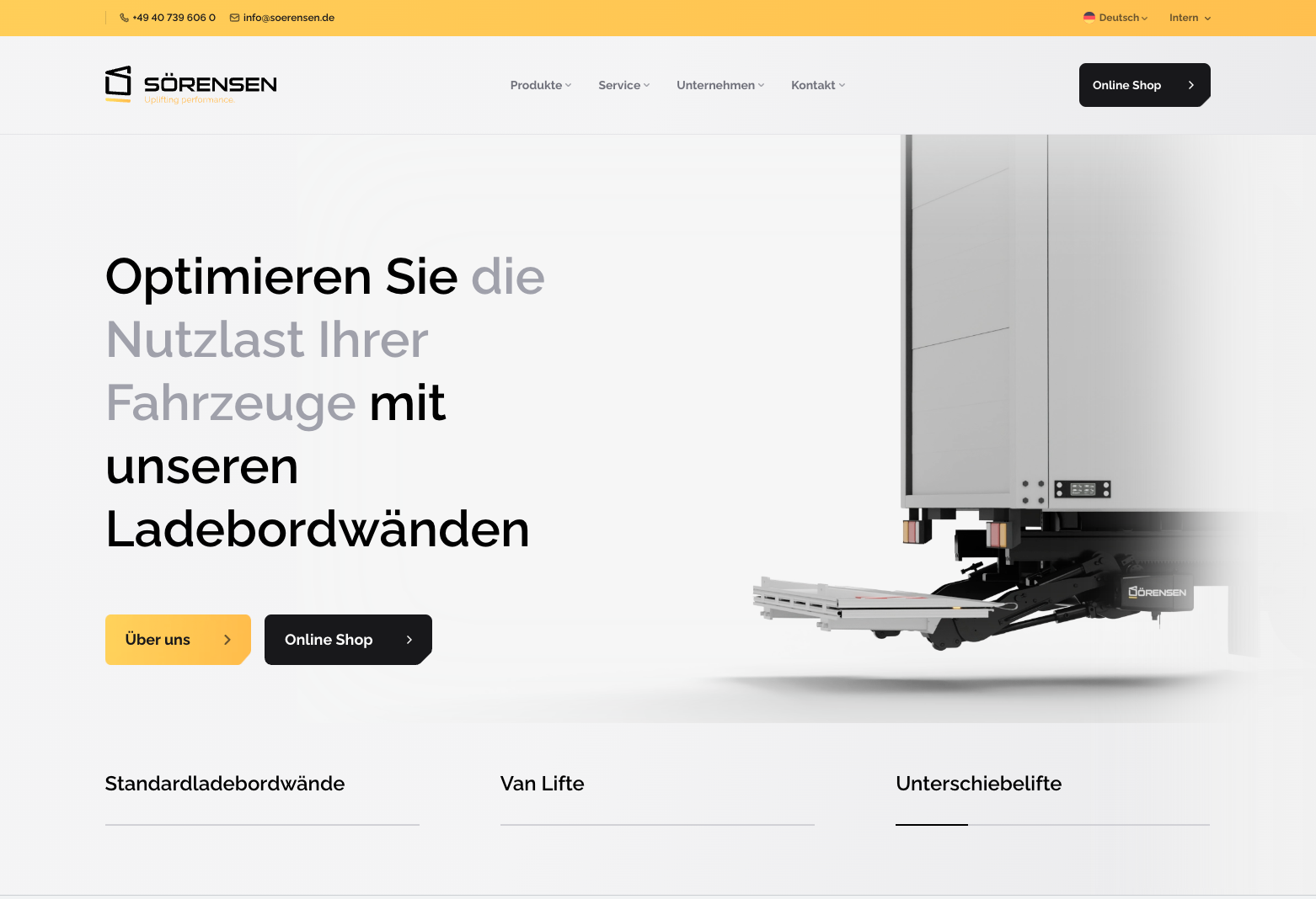 Unterschiebelift X4UAM 1502
