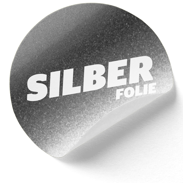 Silberfolie matt