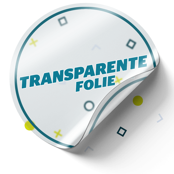 Transparente Folie