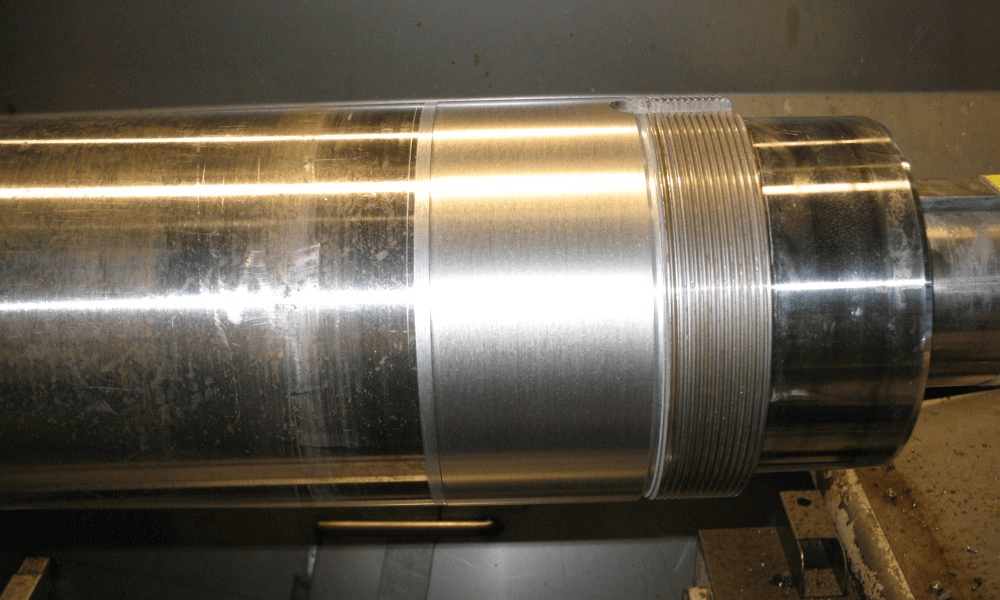 Reparatur verschlissener Maschinenbauteile