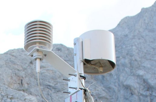 MD532 Niederschlagssensor montiert