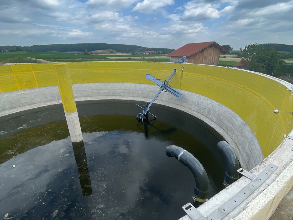 Hofbiogasanlage Pfaffing, 150 kWel
