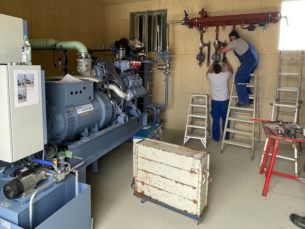 Hofbiogasanlage Gangkofen, 150 kWel