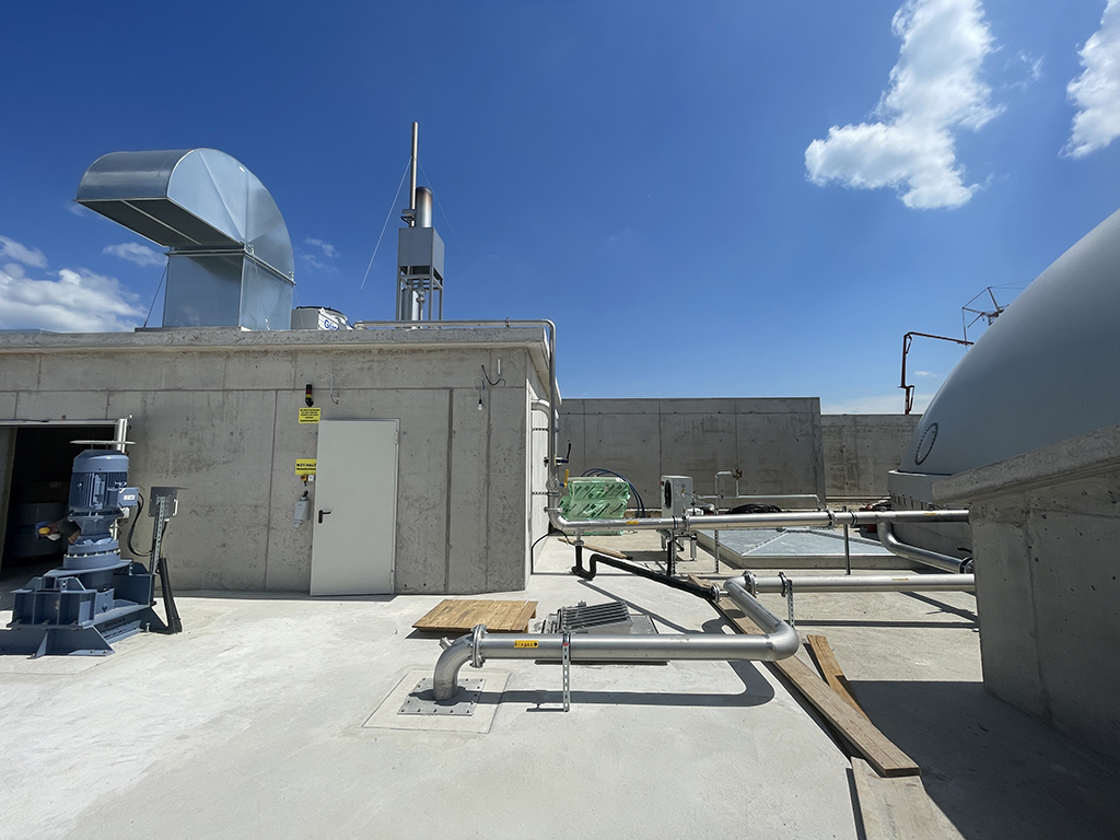 Biogas Hochreiter – Fertigung