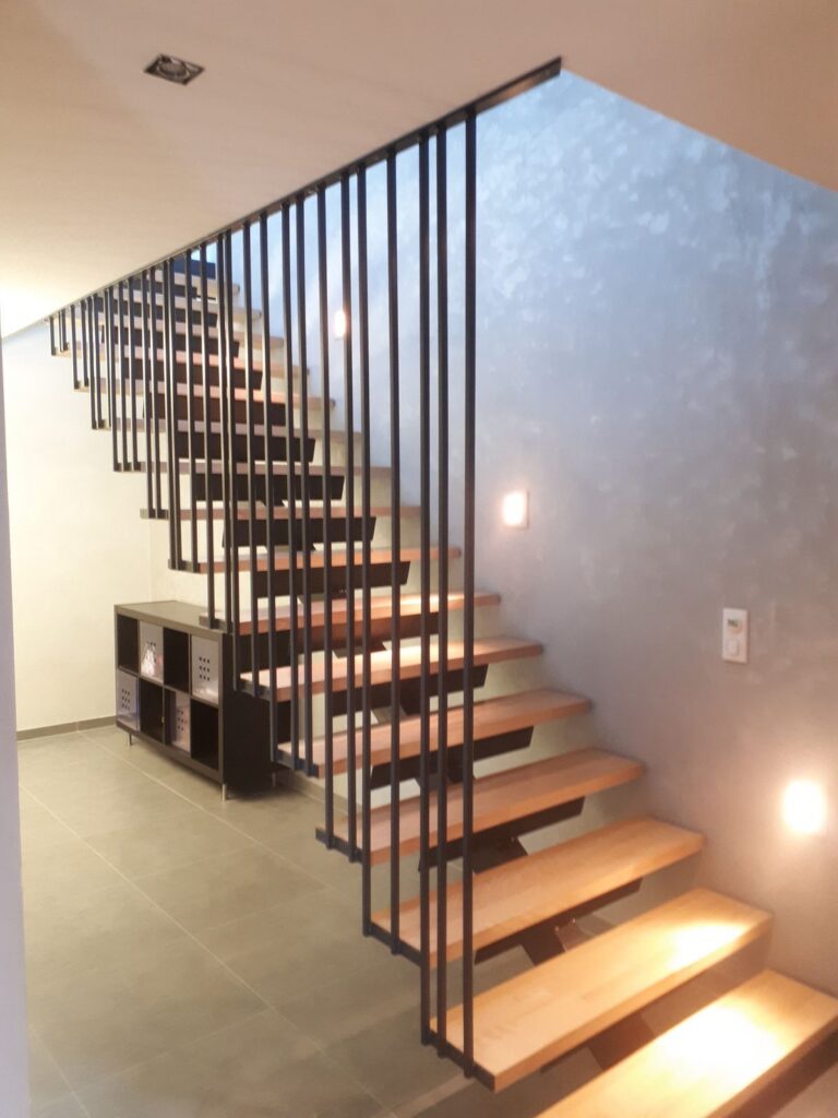 Treppen (schwebend, modern, Standard)