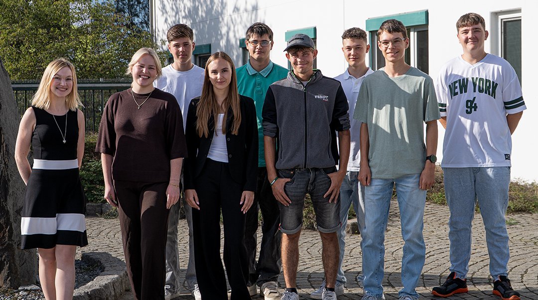 Auszubildende der Wurzer Umwelt Gruppe