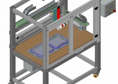 CNC-Konturklebstoffauftragssystem