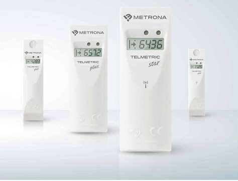 Elektronischer Heizkostenverteiler mit Segment-Display