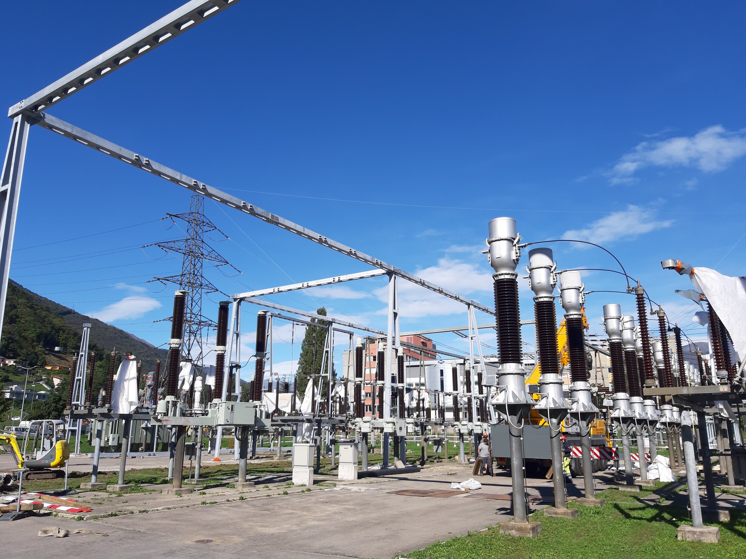 Unterstation AIL 150 kV, Manno (2021)