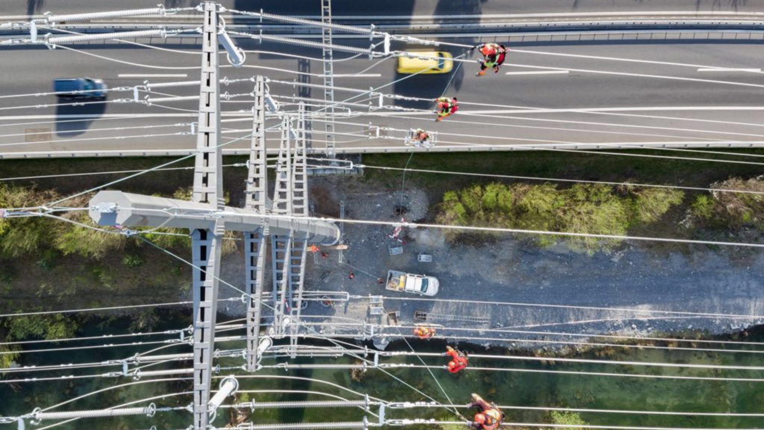 Hochspannungsleitung 380/220 kV (Altdorf)