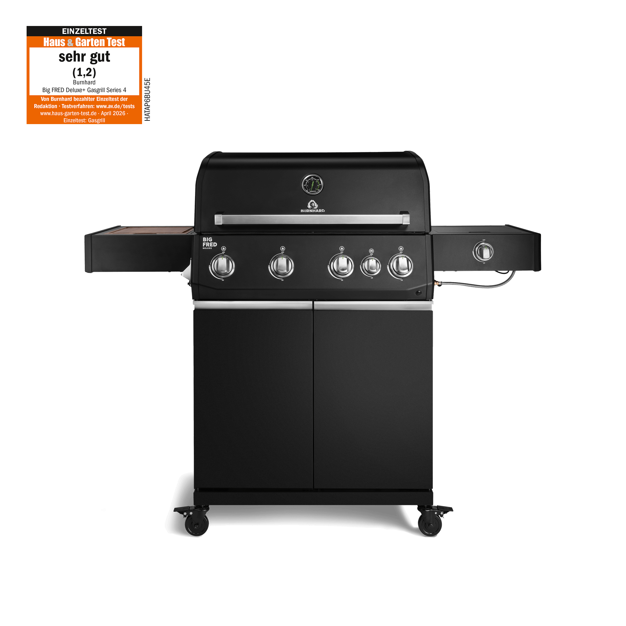 Big FRED Deluxe Gasgrill 4-Brenner