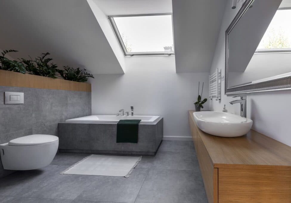 Modernes Badezimmer