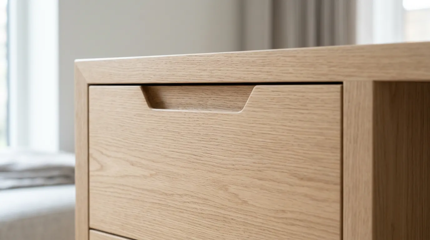 Einbauschrank aus Eiche