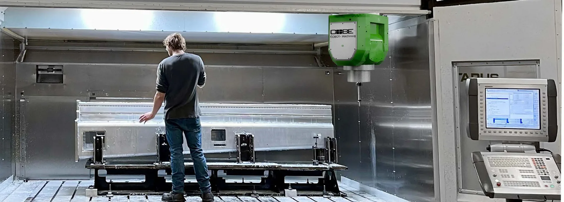 2-Achs-Fräskopf Cobot
