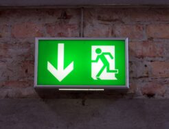 Stationäre Notstrombatterielösung