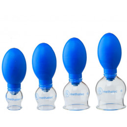Schröpfglas nach Celik mit Ventilball