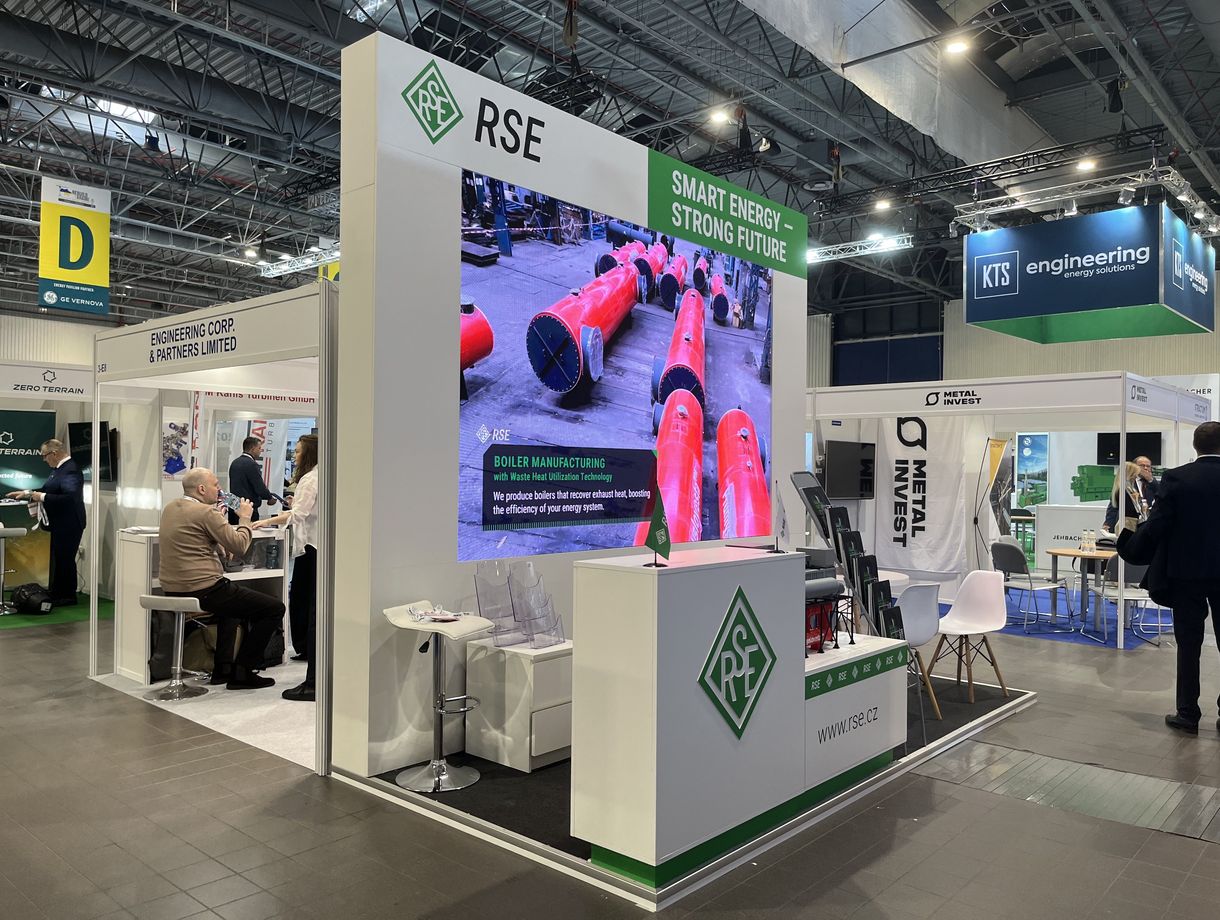 Messestand RSE, ReBuild Ukraine 2025, Warschau