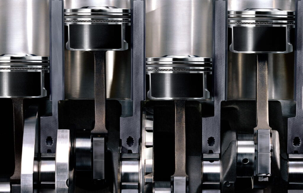 Piston of a hydraulic unit (series optimisation)