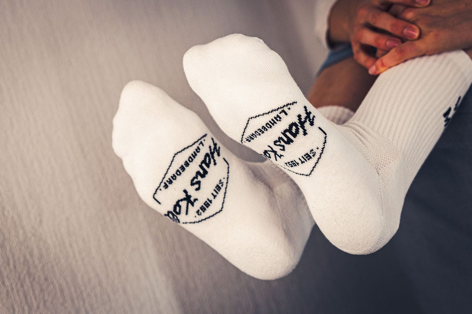 Kindersocken mit Spruch