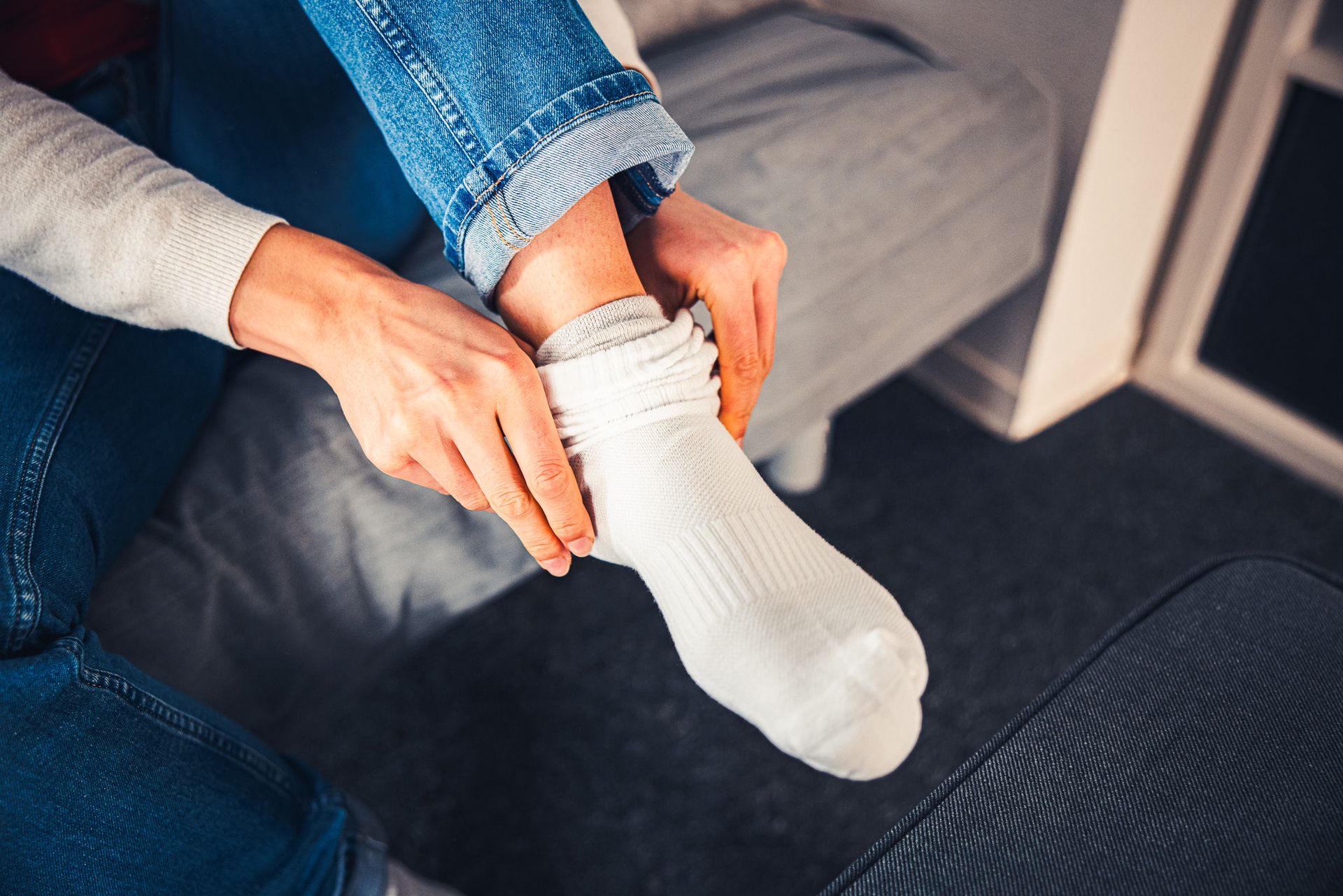 Kindersocken mit Spruch (Variante)