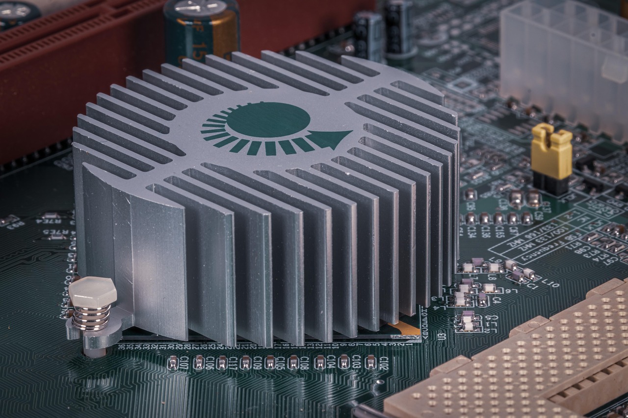 Application heat sink machining