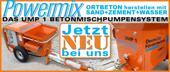 UMP 1 Powermix Betonmischpumpensystem