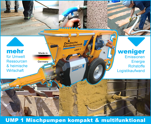 UMP 1 Misch- und Förderpumpen der Kompaktklasse