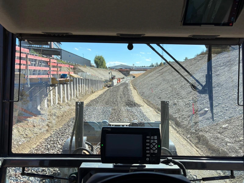 Grader im Erdbau