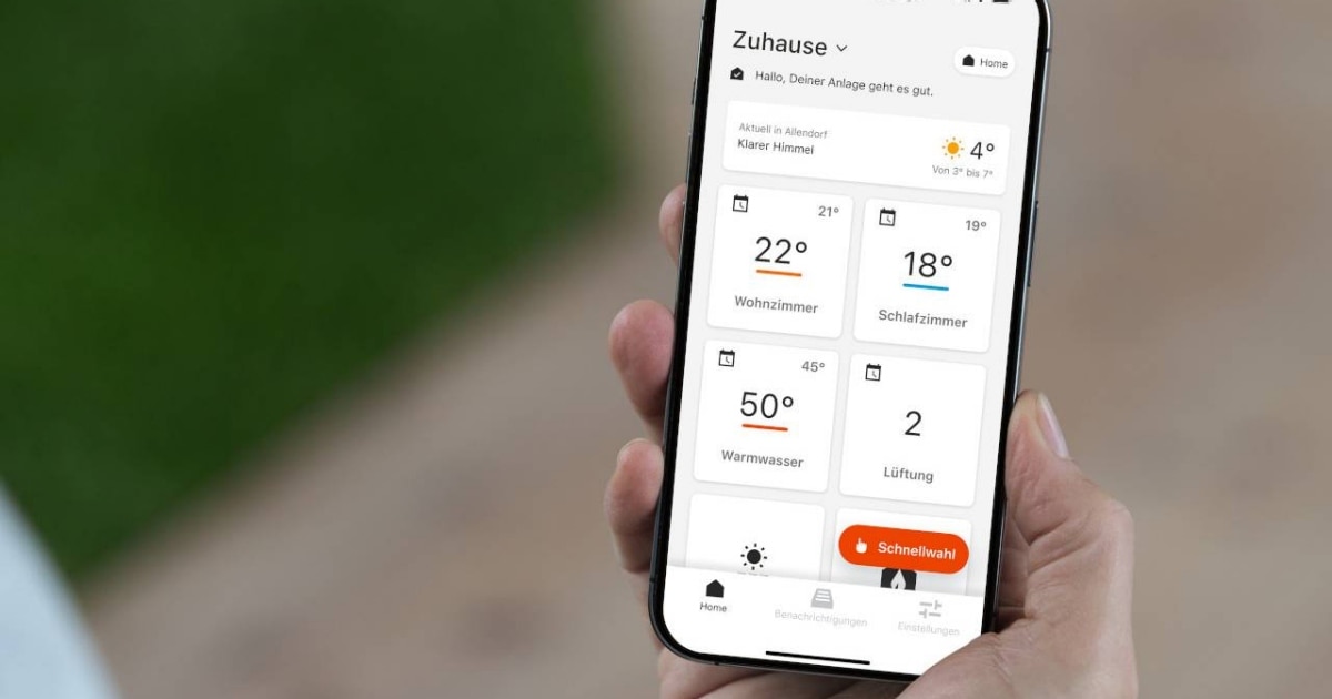 ViCare Components App – digitale Services für Energiesysteme