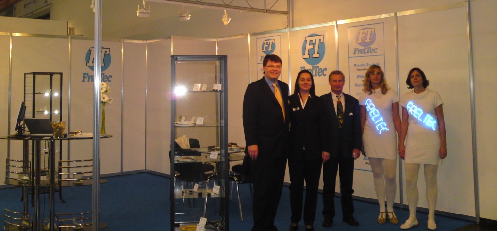 FrelTec-Messestand auf der Electronica