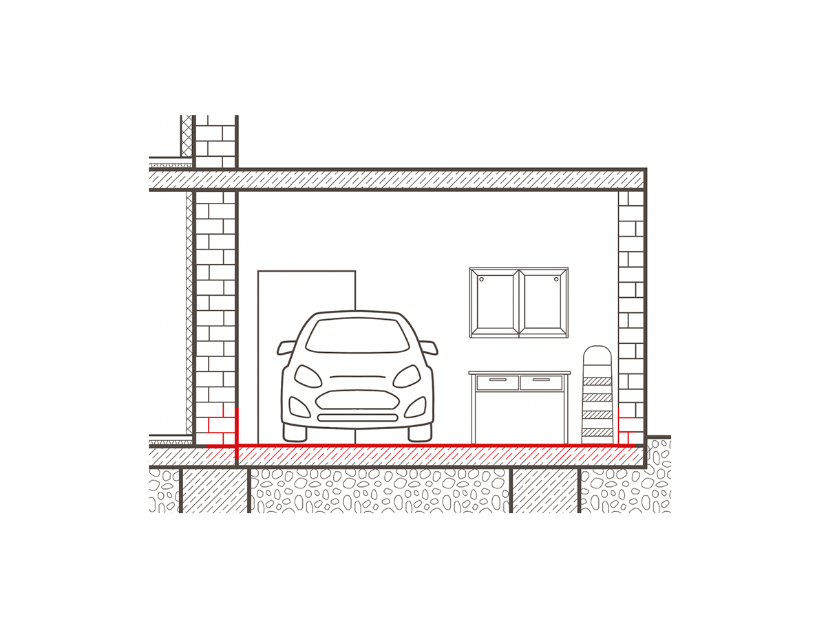 Garage/floor – underground car park renovation