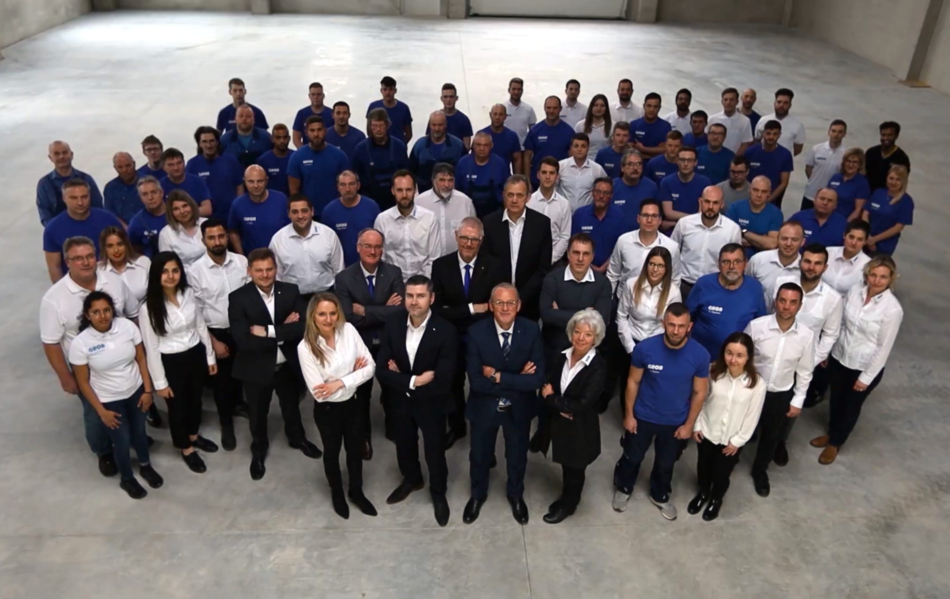 Team der GROB GmbH Antriebstechnik