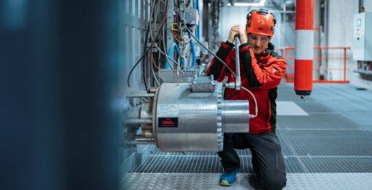 SPG-Installation bei Renergia, Perlen (CH)
