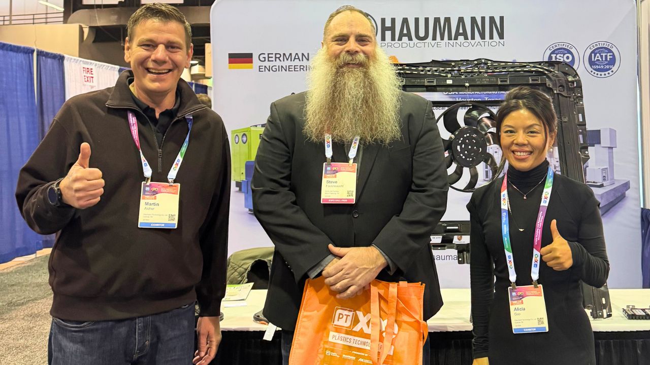 Haumann Technology Team auf der PTXPO 2026, Booth #541
