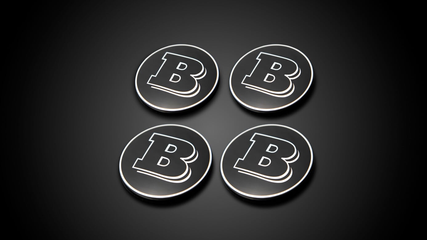 BRABUS Floating Hub Caps Ø 75