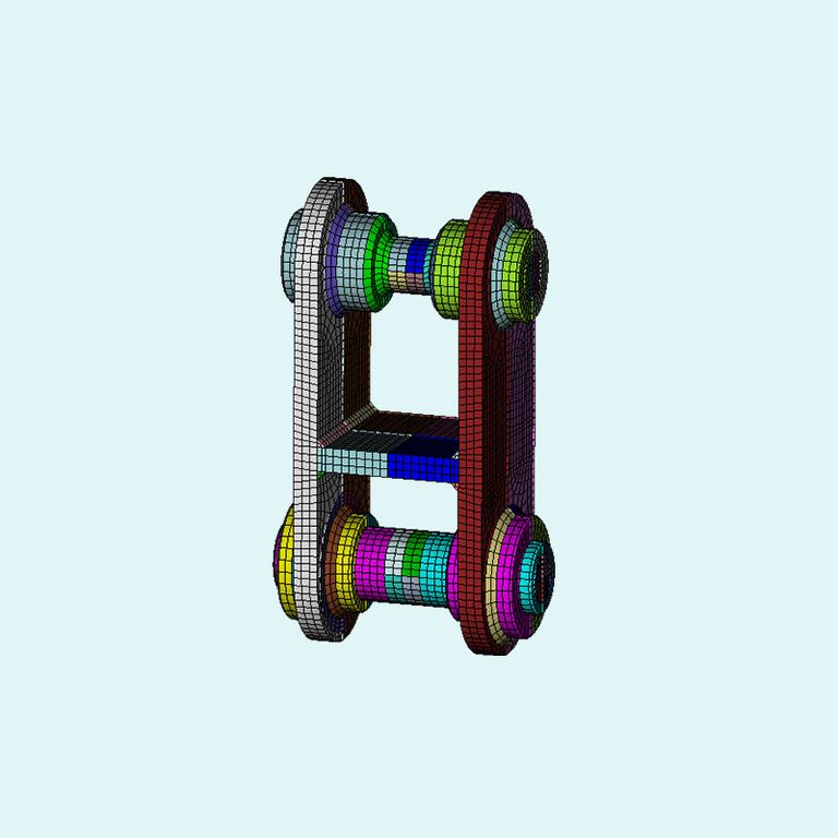 Grafische Darstellung einer Simulation