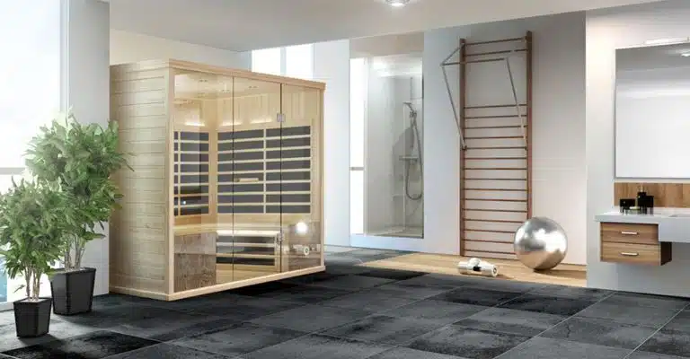 Holzsauna
