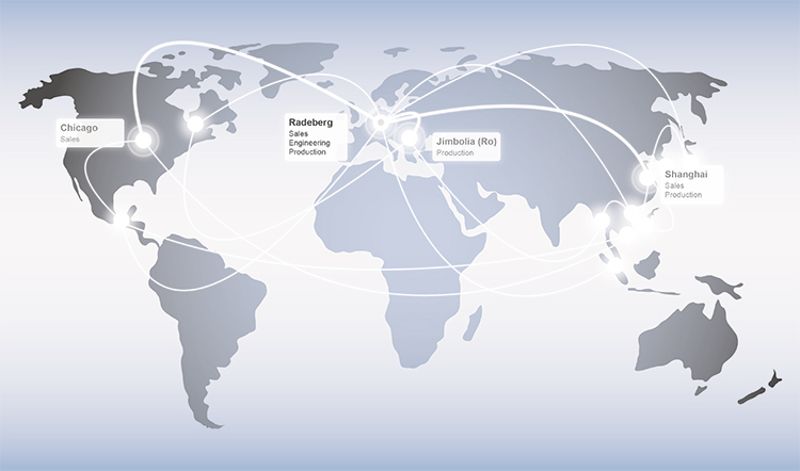 Globales Standortnetzwerk