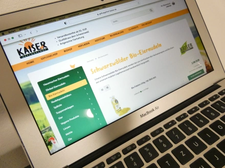 Onlineshop des Geflügelhofs