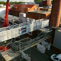 Treppenturm für eine Papierfabrik im Vereinigten Königreich (2008)