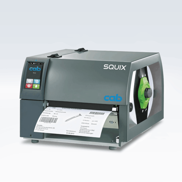cab SQUIX 8.3 für breite Etiketten bis 216 mm