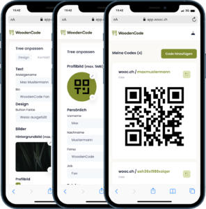 WoodenCode Konfigurations-App