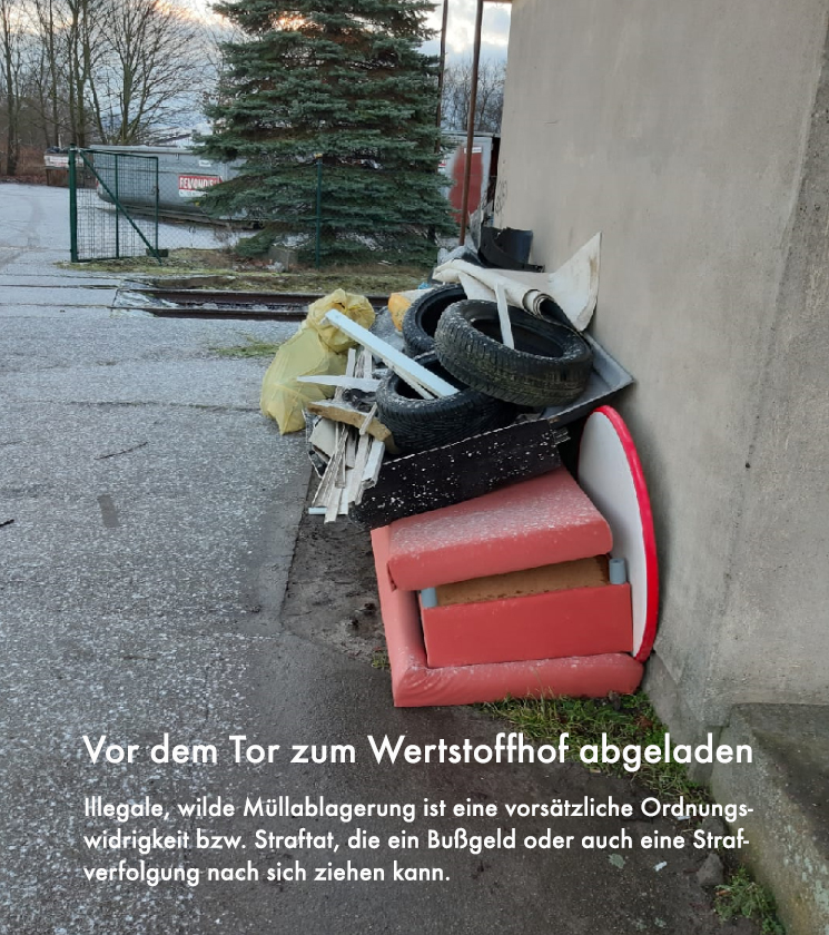 Illegale Müllablagerung