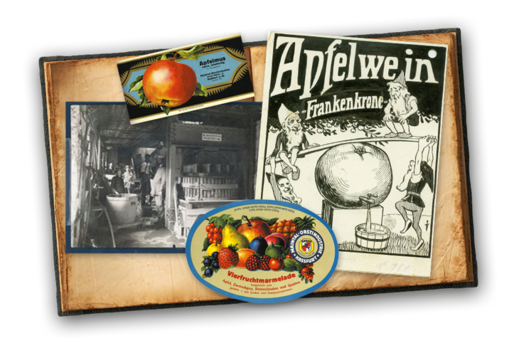 Familientradition: historische Maintal-Etiketten und Produktionsgeschichte